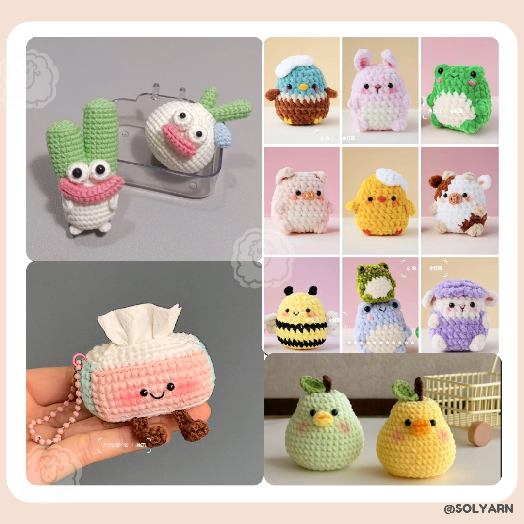 Plastic Safety Eyes for Dolls & Amigurumi