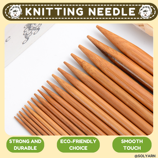 Bamboo Knitting Needles – Smooth & Lightweight!