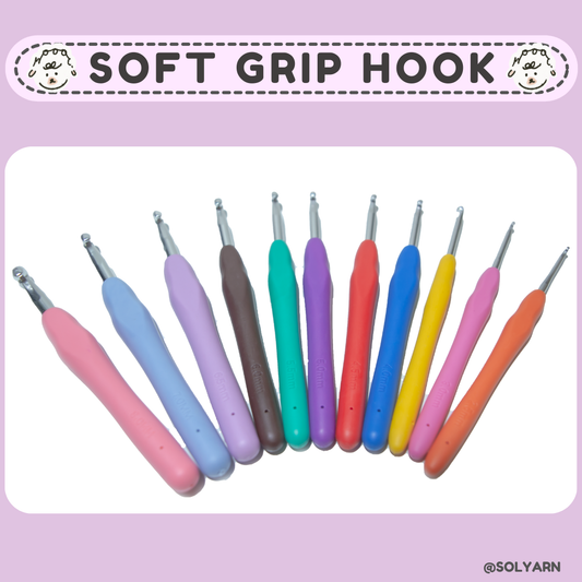 Soft Grip Crochet Hooks – Comfortable & Easy to Use!