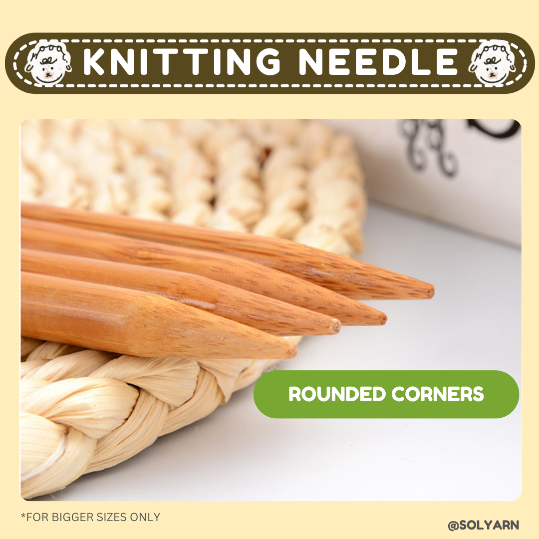 Bamboo Knitting Needles – Smooth & Lightweight!