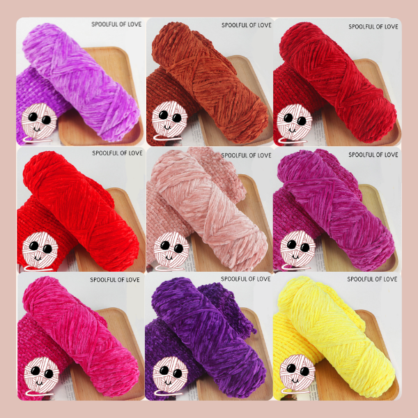 Chenille Yarn – Soft, Plush & Perfect for Cozy Projects!