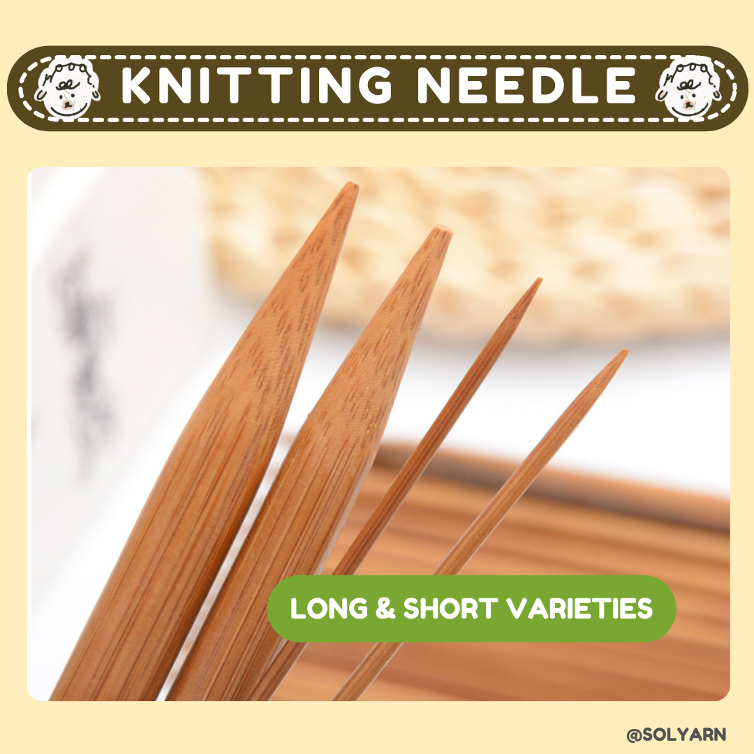 Bamboo Knitting Needles – Smooth & Lightweight!