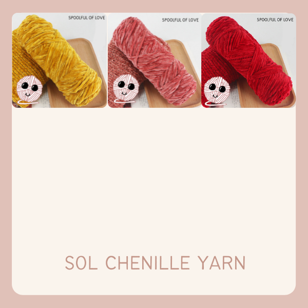 Chenille Yarn – Soft, Plush & Perfect for Cozy Projects!