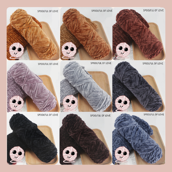 Chenille Yarn – Soft, Plush & Perfect for Cozy Projects!