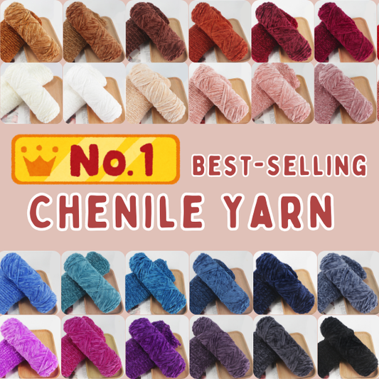 Chenille Yarn – Soft, Plush & Perfect for Cozy Projects!