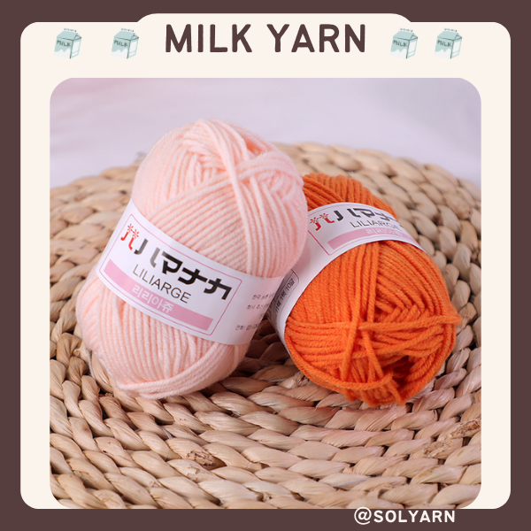 Milk Yarn – Budget-Friendly & Perfect for Practice!