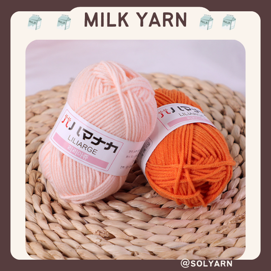 Milk Yarn – Budget-Friendly & Perfect for Practice!
